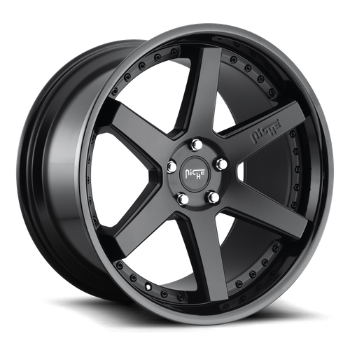 Niche 1PC M192 ALTAIR 20X10.5 30 5X114.3/5X4.5 GLOSS BLACK MATTE BLACK