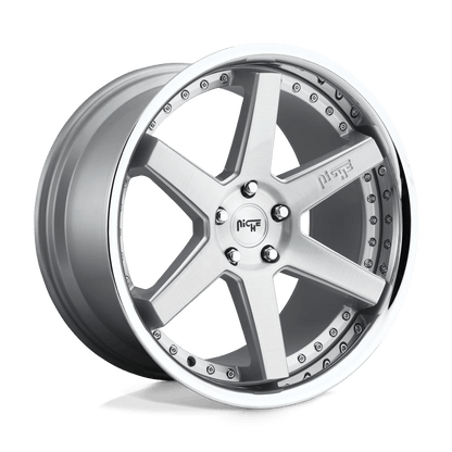 Niche 1PC M193 ALTAIR 20X10.5 40 5X114.3/5X4.5 GLOSS SILVER