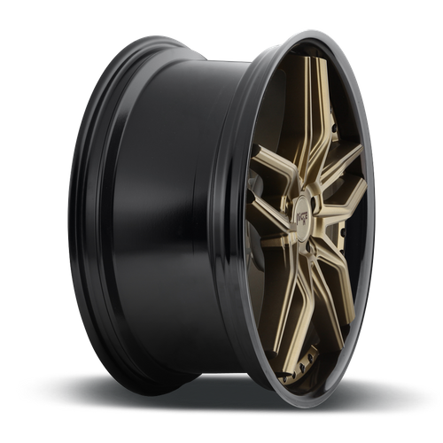 Niche 1PC M195 METHOS 20X9 38 5X112 MATTE BRONZE BLACK BEAD RING