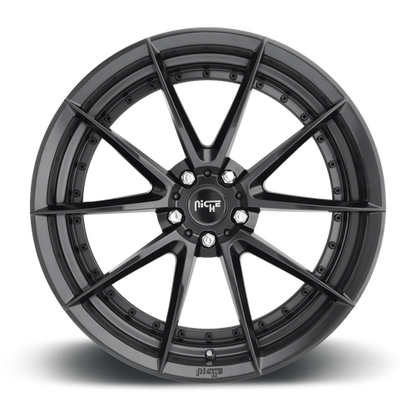 Niche 1PC M196 SECTOR 20X10.5 40 5X112/5X112 MATTE BLACK