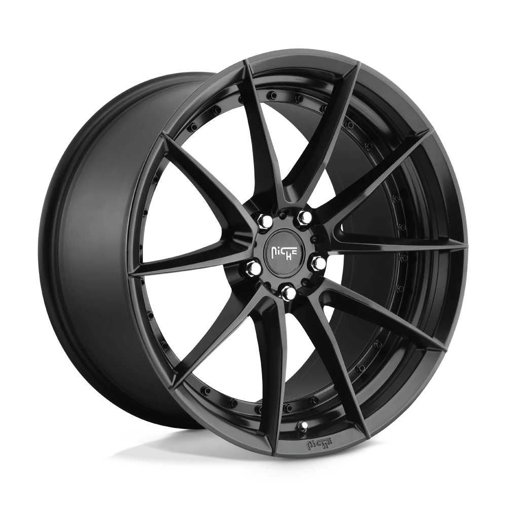 Niche 1PC M196 SECTOR 20X10.5 40 5X112/5X112 MATTE BLACK