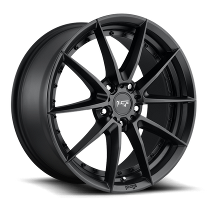 Niche 1PC M196 SECTOR 20X10.5 40 5X112/5X112 MATTE BLACK