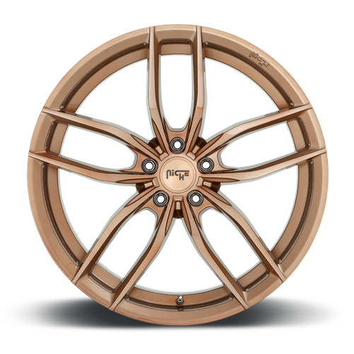 Niche 1PC M202 VOSSO 20X10.5 35 5X120/5X4.72 Glossy Bronze Brushed