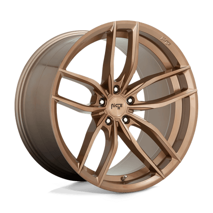Niche 1PC M202 VOSSO 19X9.5 35 5X114.3/5X4.5 Glossy Bronze Brushed