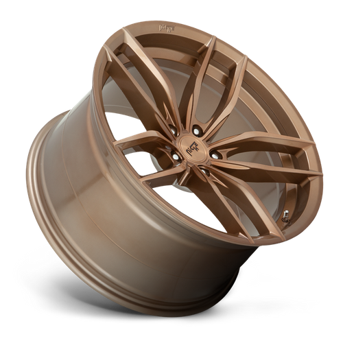 Niche 1PC M202 VOSSO 19X8.5 42 5X112 GLOSSY BRONZE BRUSHED