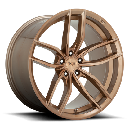 Niche 1PC M202 VOSSO 20X9 35 5X120/5X4.72 Glossy Bronze Brushed