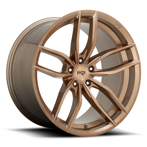 Niche 1PC M202 VOSSO 19X9.5 35 5X114.3/5X4.5 Glossy Bronze Brushed