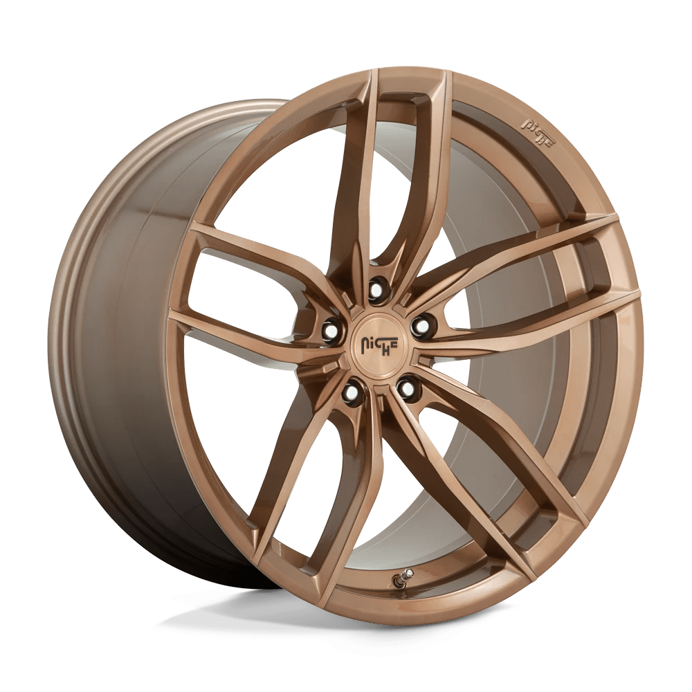 Niche 1PC M202 VOSSO 19X8.5 42 5X112 GLOSSY BRONZE BRUSHED
