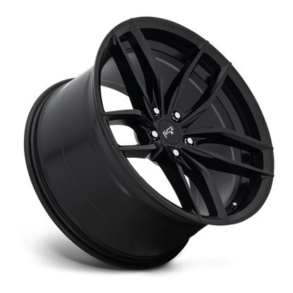 Niche 1PC M203 VOSSO 20X9 25 5X112 MATTE BLACK