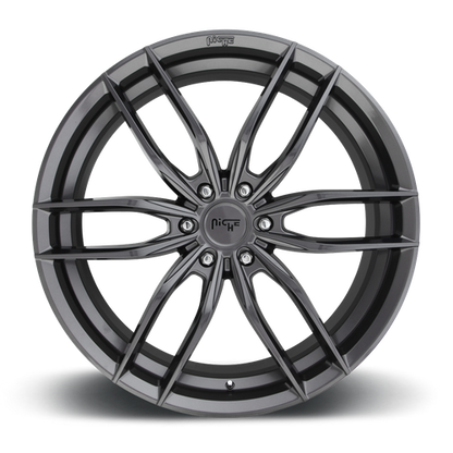 Niche 1PC M204 VOSSO 24X9.5 30 6X135/6X5.3 MATTE ANTHRACITE