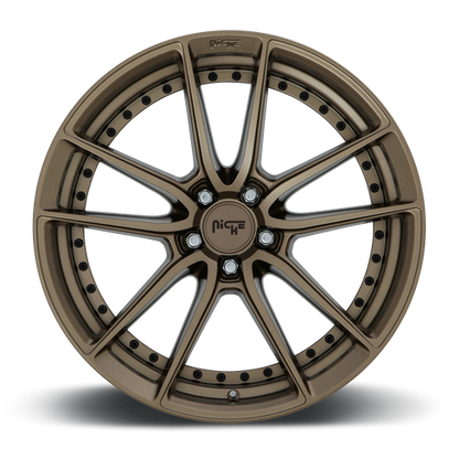 Niche 1PC M222 DFS 17X8 40 5X112/5X112 MATTE BRONZE