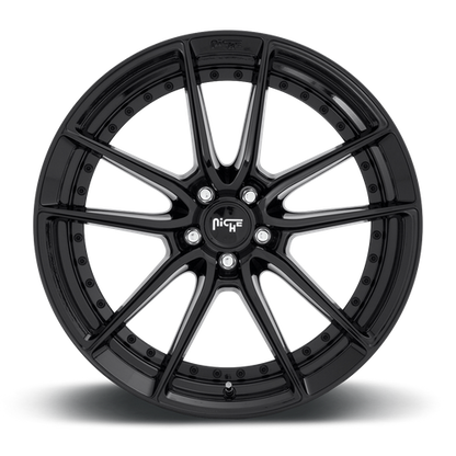 Niche 1PC M223 DFS 19X8.5 42 5X114.3/5X4.5 GLOSS BLACK