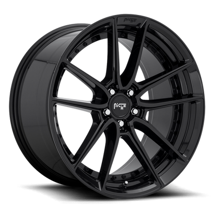 Niche 1PC M223 DFS 18X8 42 5X112/5X112 GLOSS BLACK