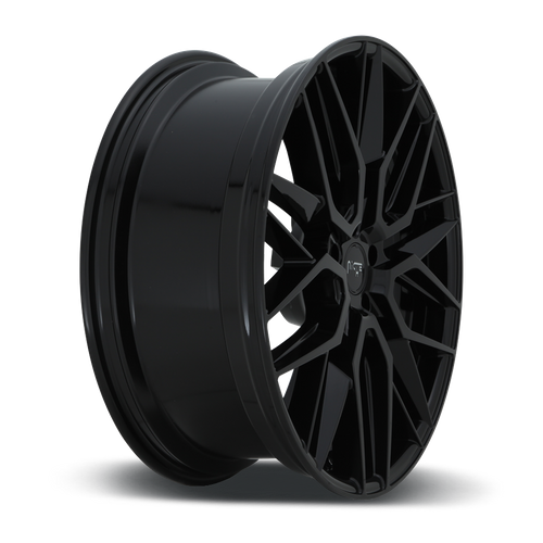 Niche 1PC M224 GAMMA 20X10.5 40 5X112/5X112 GLOSS BLACK