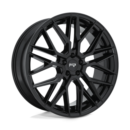 Niche 1PC M224 GAMMA 22X10.5 40 5X112/5X112 GLOSS BLACK