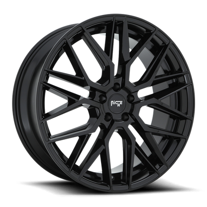 Niche 1PC M224 GAMMA 19X8.5 42 5X112/5X112 GLOSS BLACK