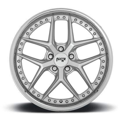 Niche 1PC M225 VICE 20X9 38 5X112/5X112 MATTE SILVER