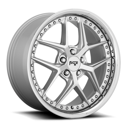 Niche 1PC M225 VICE 20X9 38 5X112/5X112 MATTE SILVER
