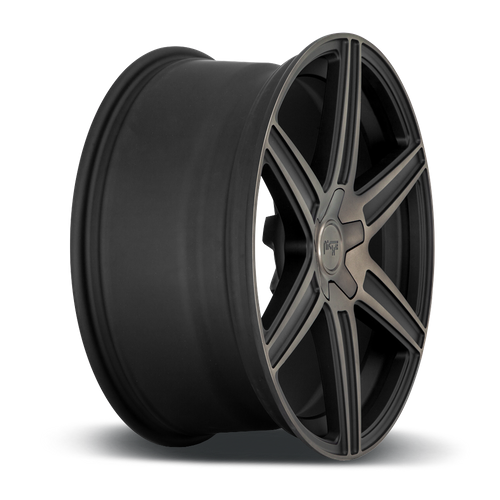 Niche 1PC M236 CARINA 20X10.5 40 5X112/5X112 MATTE MACHINED DOUBLE DARK TINT