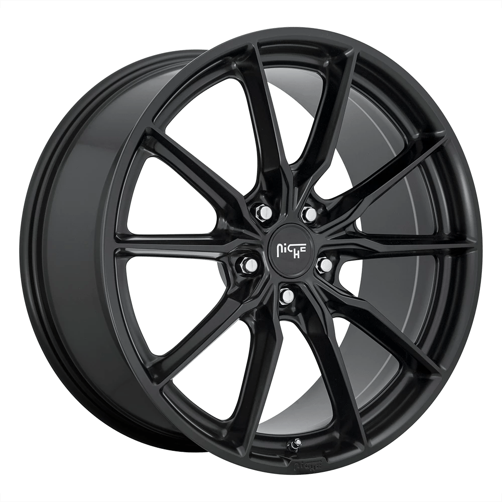 Niche 1PC M238 RAINIER 18X8 42 5X112/5X112 MATTE BLACK