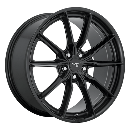 Niche 1PC M238 RAINIER 18X8 42 5X112/5X112 MATTE BLACK