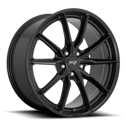 Niche 1PC M238 RAINIER 18X8 42 5X112/5X112 MATTE BLACK