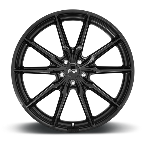 Niche 1PC M240 RAINIER 19X9.5 50 5X112/5X112 GLOSS BLACK