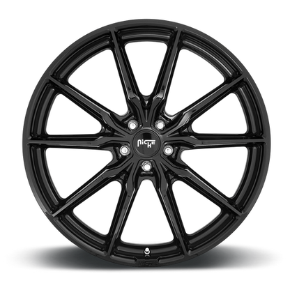 Niche 1PC M240 RAINIER 19X9.5 50 5X112/5X112 GLOSS BLACK