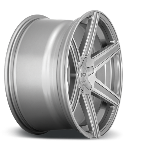 Niche 1PC M241 CARINA 20X9 35 5X120/5X4.72 Anthracite And Brushed Tinted Clear