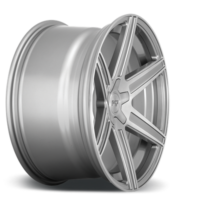 Niche 1PC M241 CARINA 20X10.5 40 5X114.3/5X4.5 Anthracite And Brushed Tinted Clear