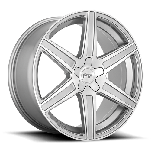 Niche 1PC M241 CARINA 20X10.5 40 5X114.3/5X4.5 Anthracite And Brushed Tinted Clear