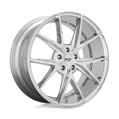Niche 1PC M248 MISANO 18X8 40 5X120/5X4.72 Chrome