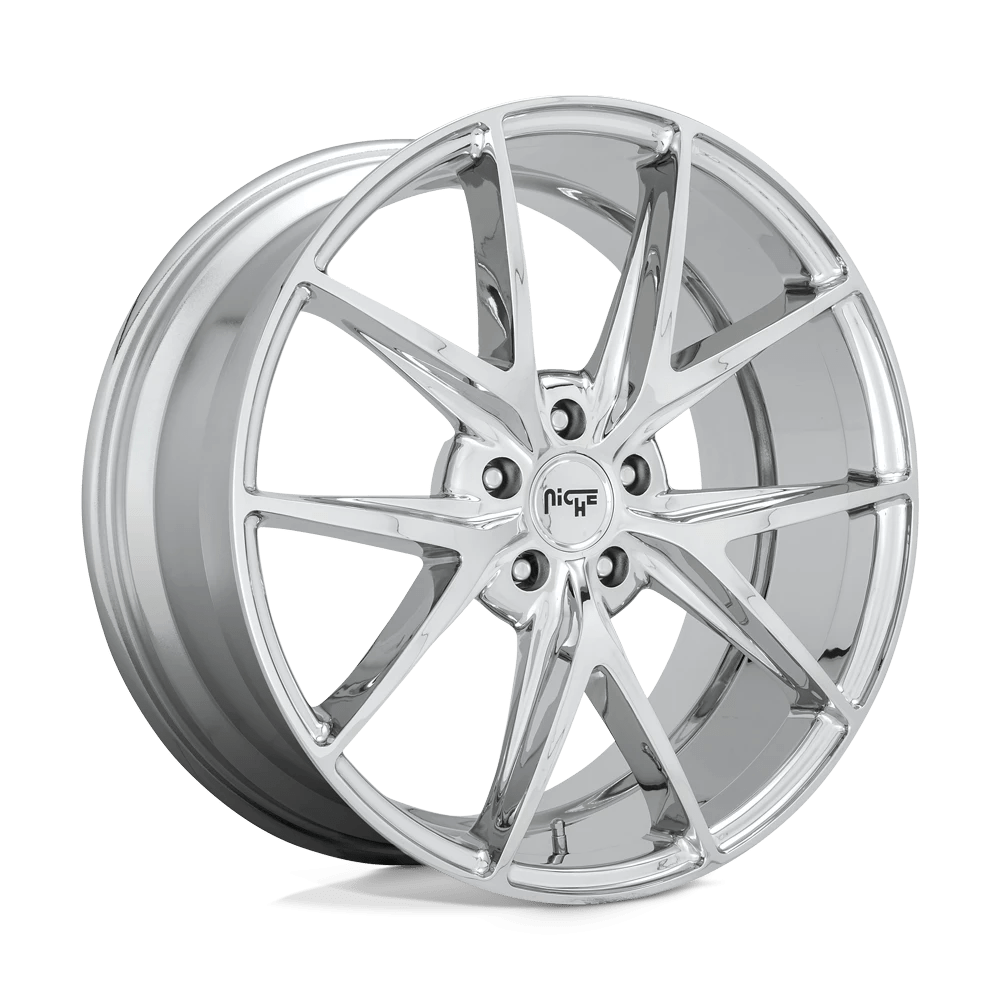 Niche 1PC M248 MISANO 18X8 40 5X114.3/5X4.5 Chrome