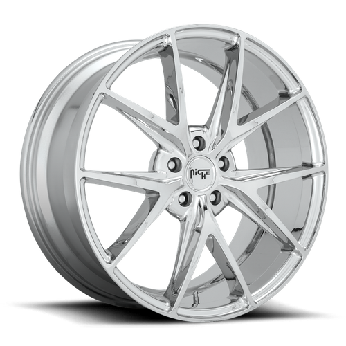 Niche 1PC M248 MISANO 18X8 40 5X114.3/5X4.5 Chrome