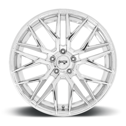 Niche 1PC M249 GAMMA 18X8 42 5X112/5X112 Chrome