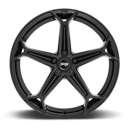 Niche 1PC N258 ARROW 20X9 38 5X112/5X112 Gloss Black