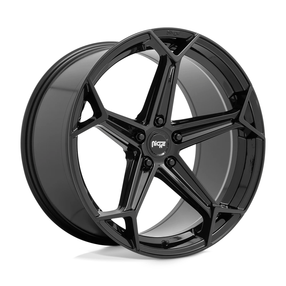 Niche 1PC N258 ARROW 20X9 38 5X112/5X112 Gloss Black