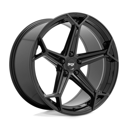 Niche 1PC N258 ARROW 20X9 38 5X112/5X112 Gloss Black