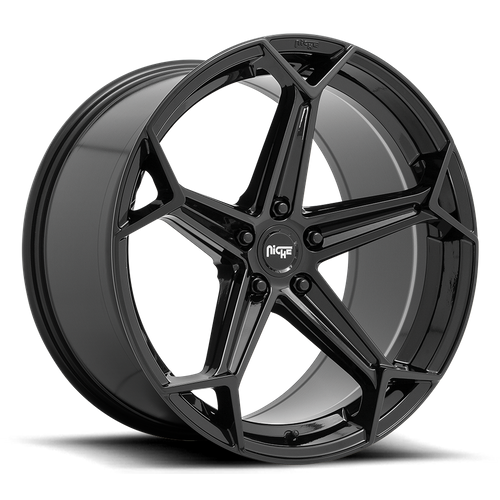 Niche 1PC N258 ARROW 20X9 38 5X112/5X112 Gloss Black