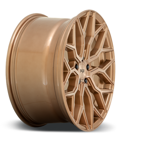 Niche 1PC M263 MAZZANTI 22X10 20 5X112/5X112 Bronze Brushed