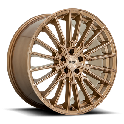Niche 1PC M264 PREMIO 20X10.5 40 5X114.3/5X4.5 Bronze Brushed
