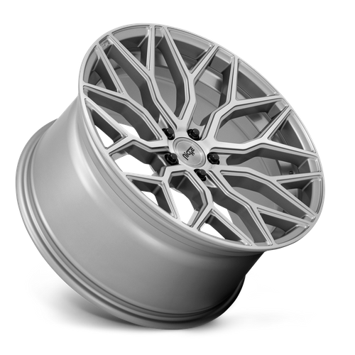 Niche 1PC M265 MAZZANTI 20X10.5 40 5X112 ANTHRACITE BRUSHED TINT CLEAR