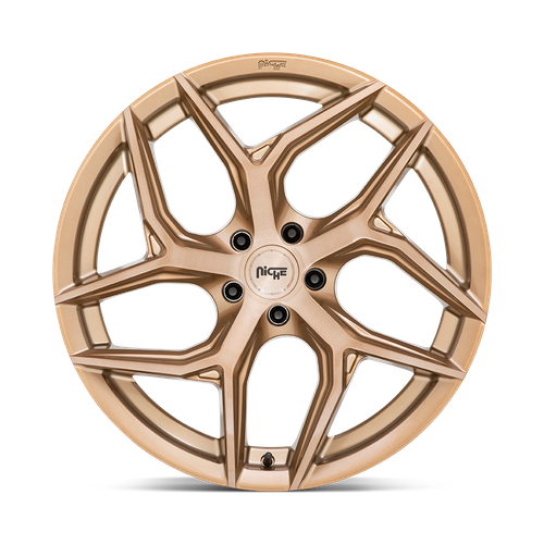 Niche 1PC M267 TORSION 20X10.5 27 5X112/5X112 Platinum Bronze