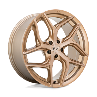Niche 1PC M267 TORSION 20X10.5 27 5X112/5X112 Platinum Bronze