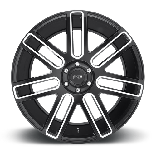 Niche 1PC M096 ELAN 24X10 30 6X135/6X5.3 MATTE BLACK MILLED