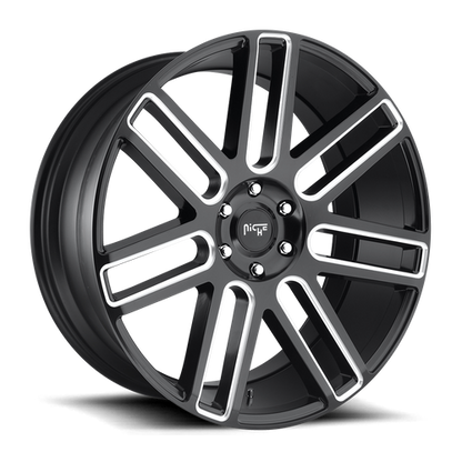 Niche 1PC M096 ELAN 20X9 30 6X139.7/6X5.5 MATTE BLACK MILLED
