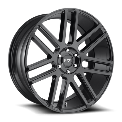 Niche 1PC M097 ELAN 24X10 30 6X139.7/6X5.5 GLOSS BLACK
