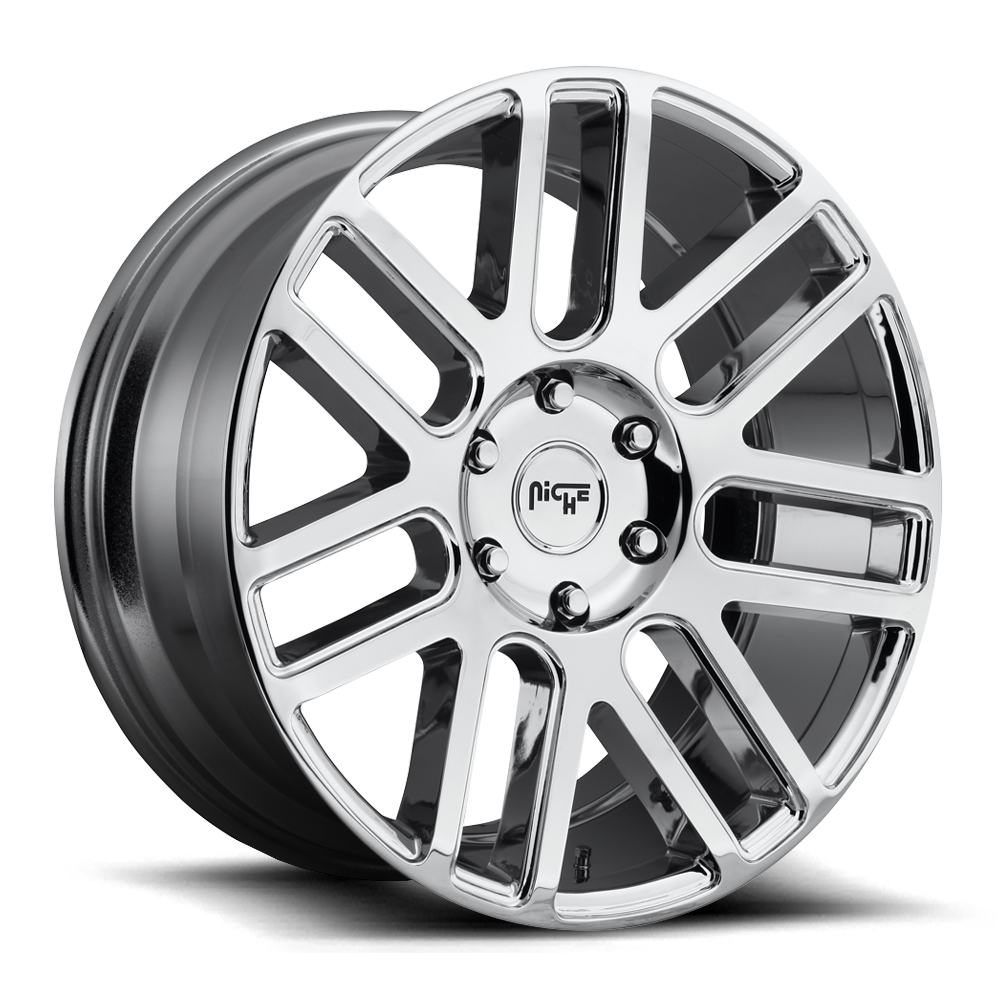 Niche 1PC M098 ELAN 20X9 25 5X139.7/5X5.5 CHROME PLATED