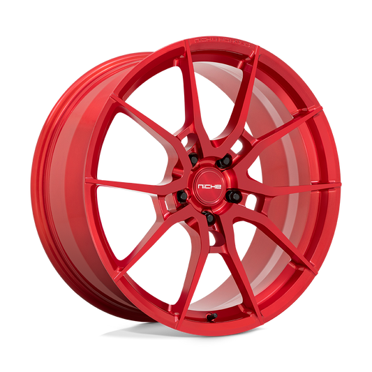Niche Mono T113 KANAN 20X9 25 5X112/5X112 BRUSHED CANDY RED