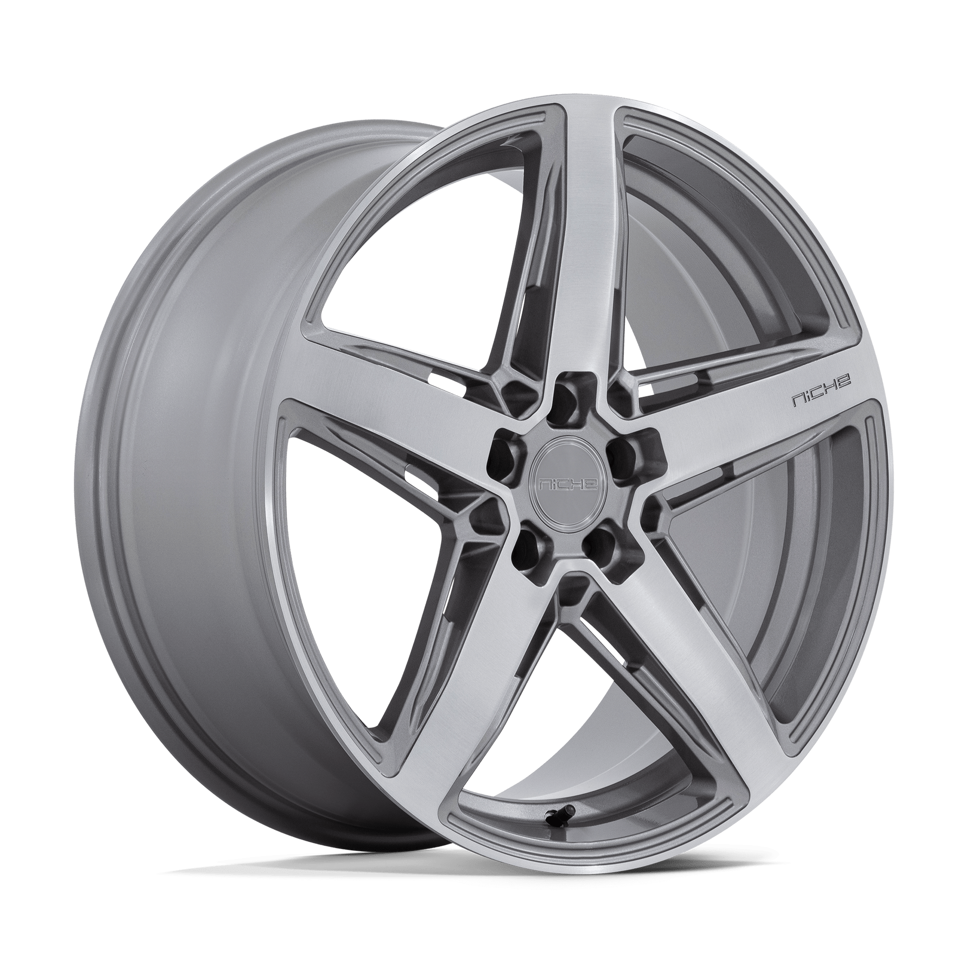 NICHE 1PC M270 TERAMO 20X9 25 5X112 ANTHRACITE BRUSHED FACE TINT CLEAR